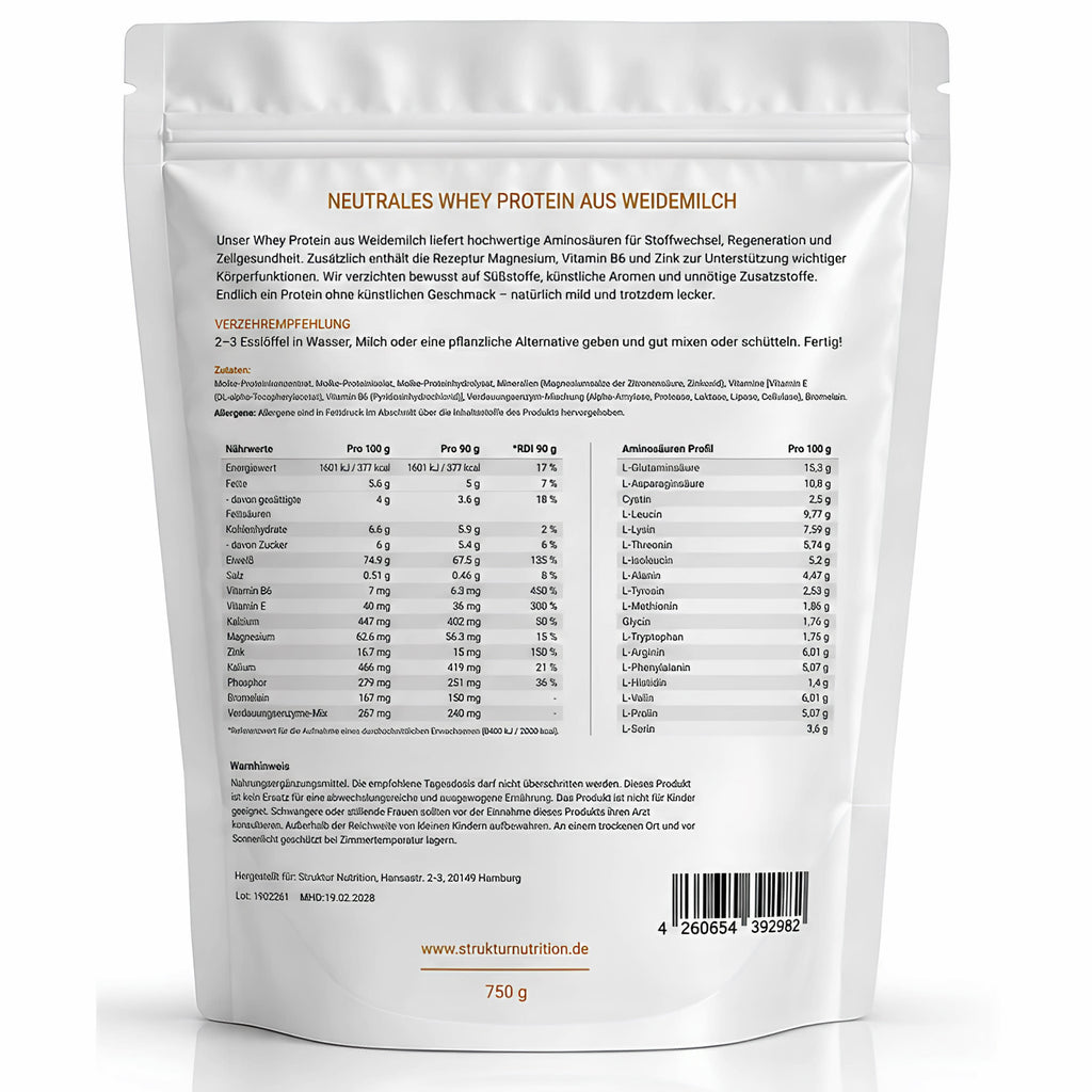 STRUKTUR Whey Protein