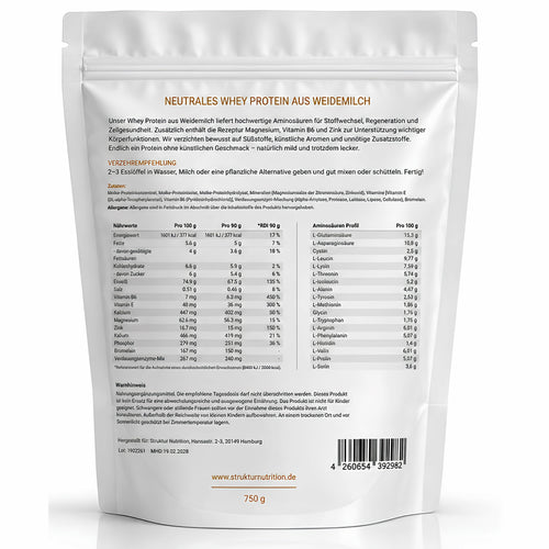 STRUKTUR Whey Protein
